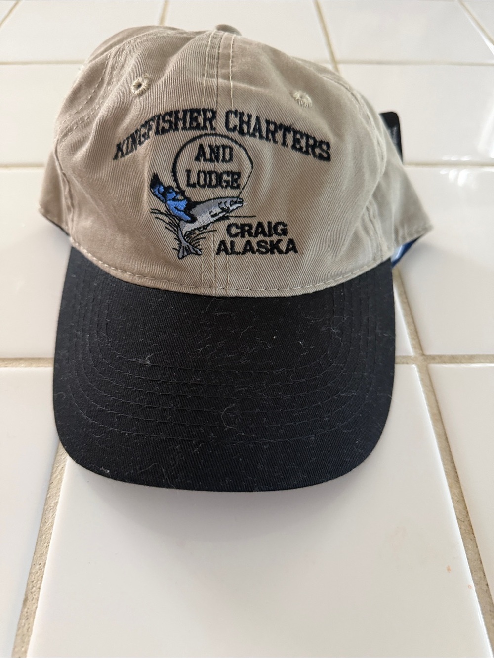Alaska Kingfisher Charters  cap  🐈‍⬛